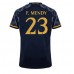 Real Madrid Ferland Mendy #23 Voetbalkleding Uitshirt 2023-24 Korte Mouwen